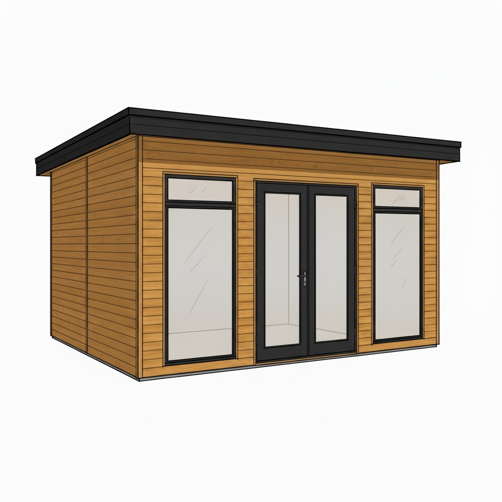 Aspect Garden Room - Perspective View