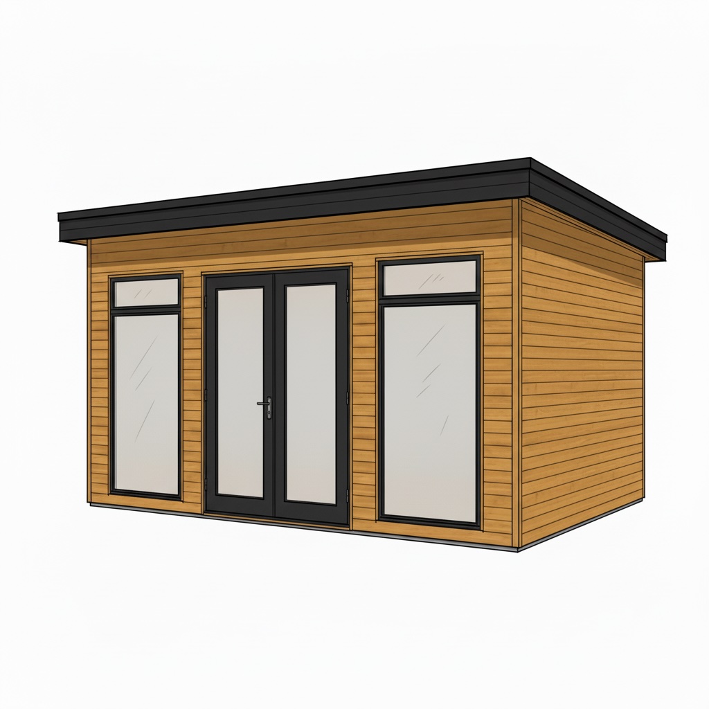 Aspect Garden Room - Side View